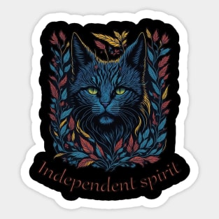 cat spirit Sticker